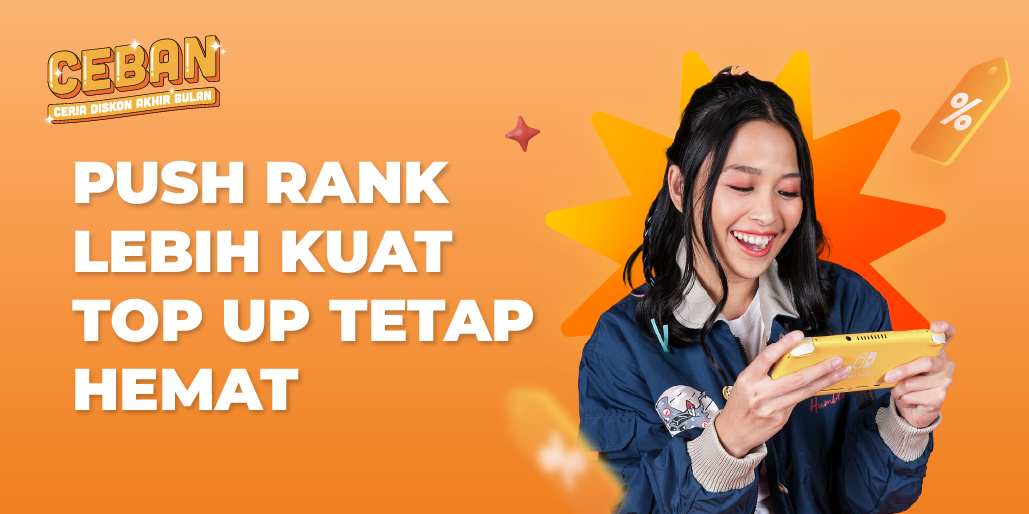 Combo Rank Up + Top Up Hemat Hingga 10RB