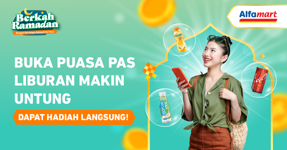 Liburan Makin Untung, Transaksi di Alfamart Dapat Hadiah Langsung!