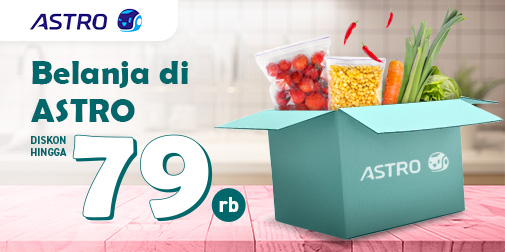 Belanja Kilat, Diskon Hebat hingga 79RB dari ASTRO!