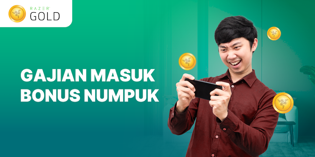 Gajian Masuk, Bonus Kejutan Razer Gold Ikut Numpuk!