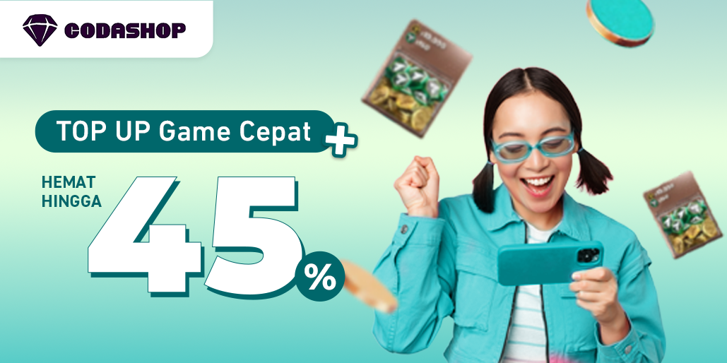 Top Up CP CODM Sekejap, Bonusnya sampai 45%
