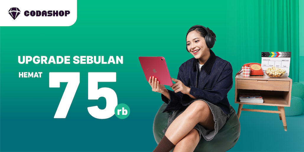 Nonton Sebulan Lewat Codashop, Hemat 75rb!