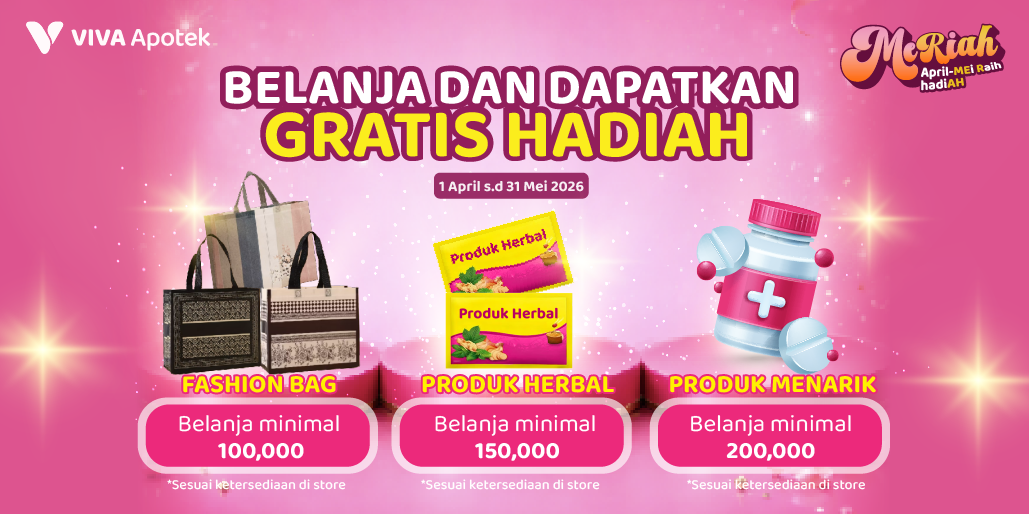 Belanja Lebih Meriah, Pulangnya Bawa Hadiah!