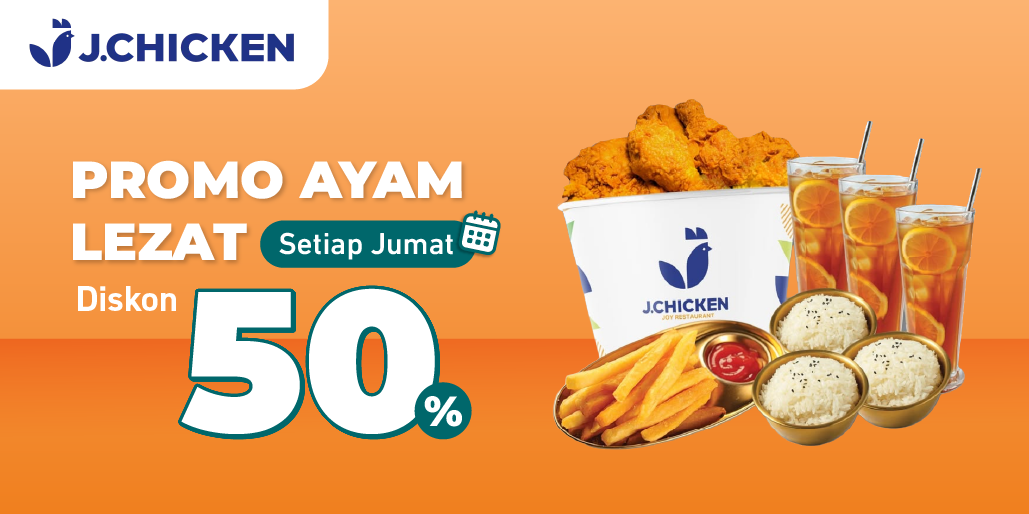 Lebih Hemat! Satu Ekor Ayam cuma Bayar 50%