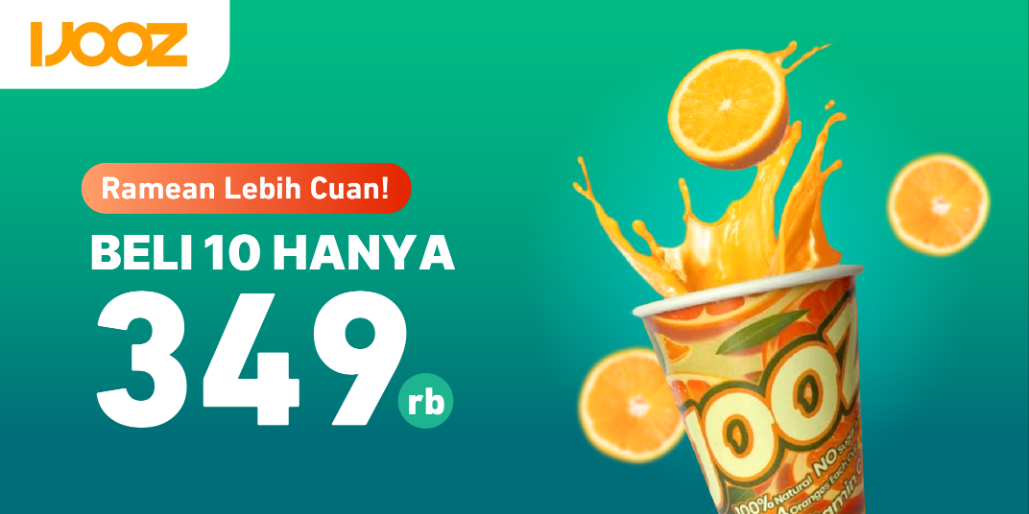 Sehat Bareng Lebih Hemat dengan iJooz, 10 Botol Hanya 349rb!