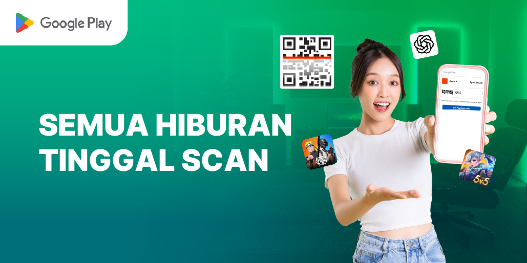  Belanja Digital di Google Play Makin Hemat Pakai QRIS!