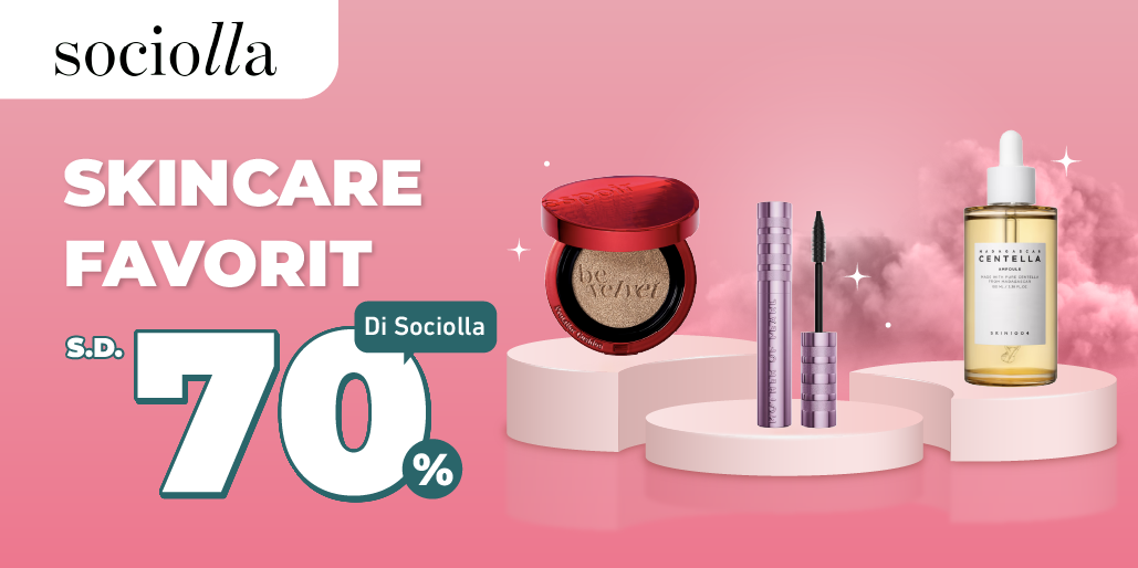 Glowing dengan Harga Miring di Sociolla!