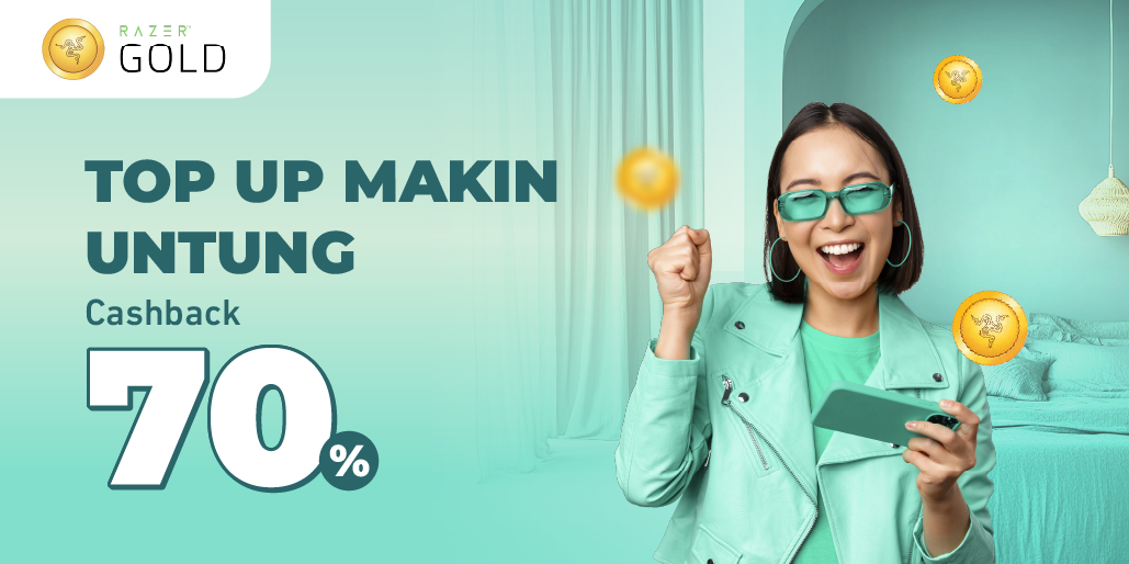 Top Up di Razer Gold Sekali, Untungnya Berkali-Kali!