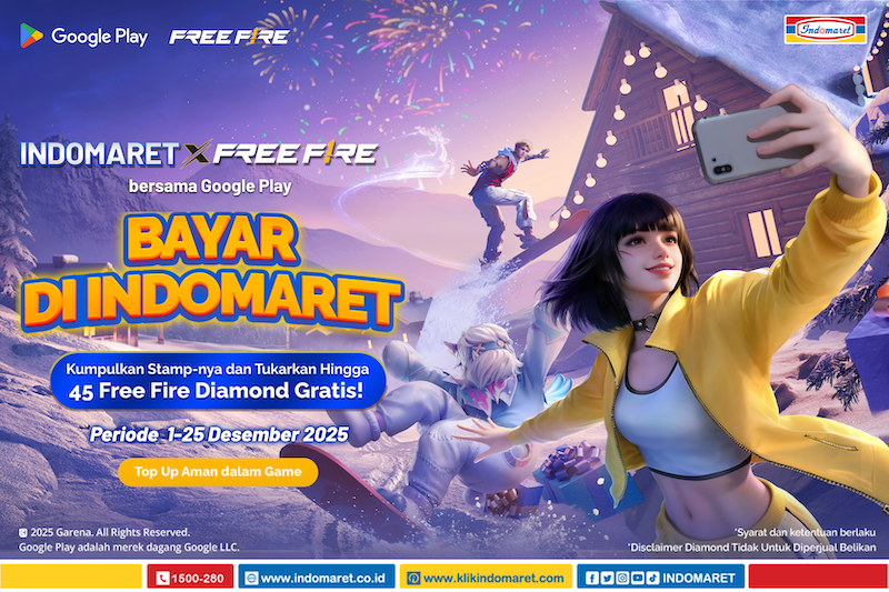 Musim Bonus Diamond: Top Up di Indomaret, Reward Turun Deras!