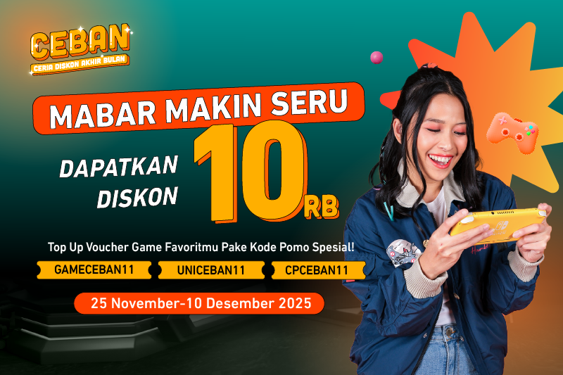 Games: Potongan 10 Ribu