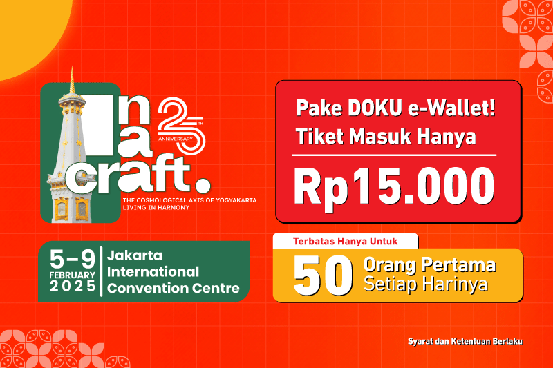 DOKU as Offical Ticket Partner at Inacraft 2025