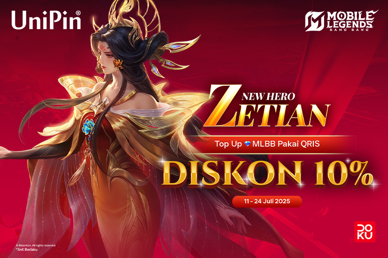 Diskon Top Diamond MLBB Spesial Annive UniPin