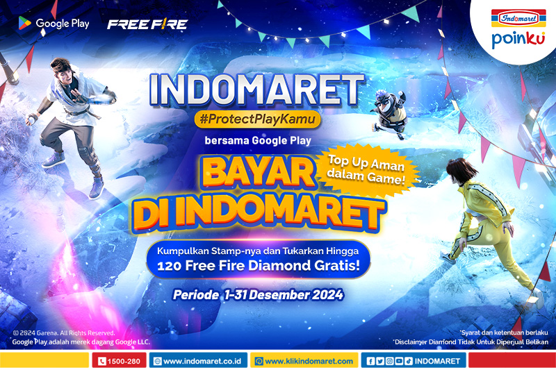 Diamond Free Fire Gratis Melimpah, Akhir Tahun Penuh Booyah!