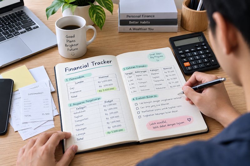 Tutorial 5 Menit Membuat Financial Tracker agar Pengeluaran Lebih Terkontrol