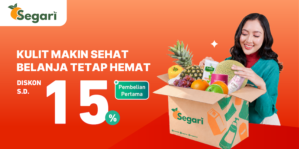 Belanja Buah dan Sayur di Segari, Hemat 15%!