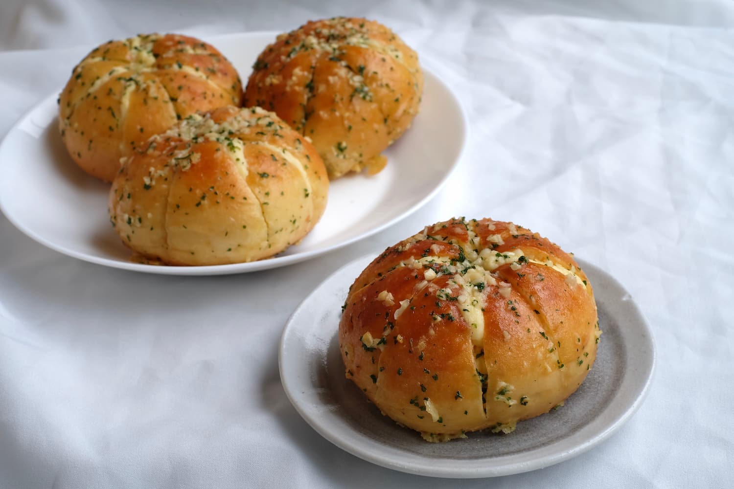 Korean Garlic Cheese Bread - DOKU.Promo