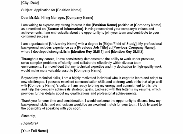 Contoh Surat Lamaran Kerja Bahasa Inggris - DOKU.Promo