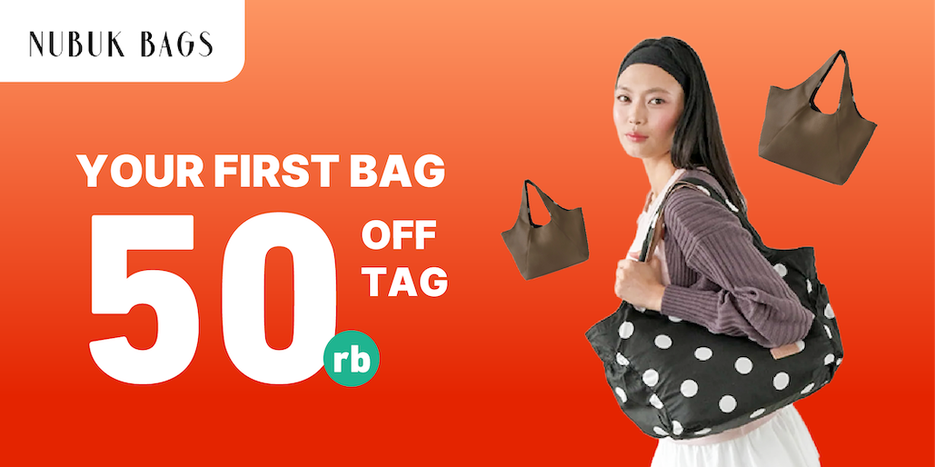 Belanja Tas Pertama di Nubuk Bags, Hemat 50rb!