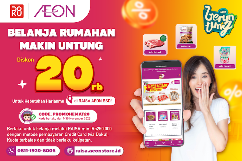 Belanja Harian Makin Happy karena Hemat 20rb!