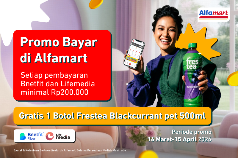 Internetan Lancar, Bonus Minuman Segar!