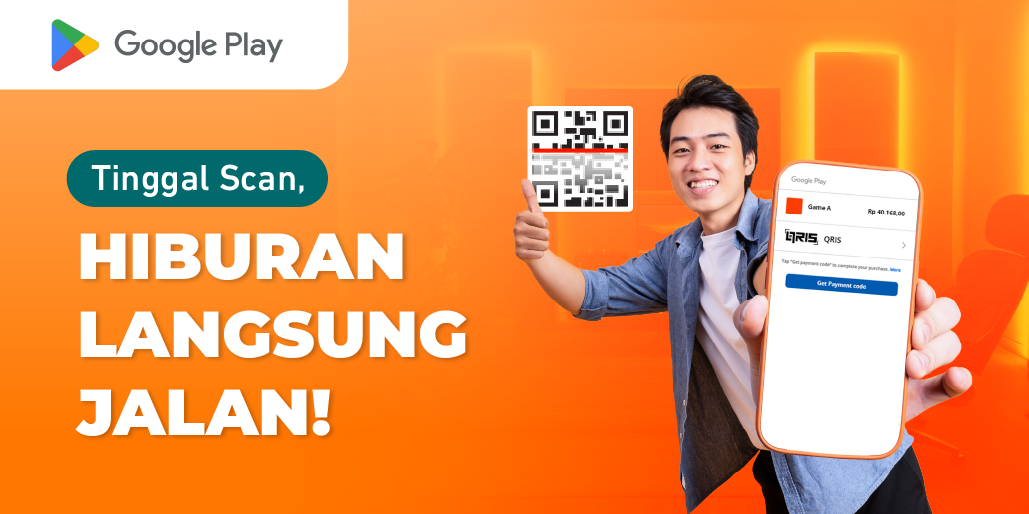 Hiburan Jalan Terus, Bayarnya Cukup Scan QRIS!