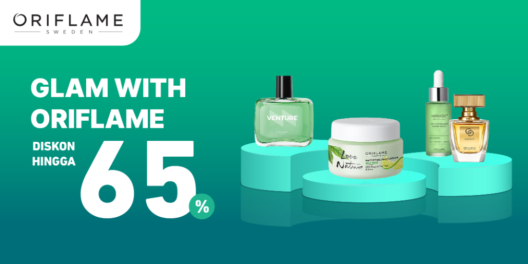 Produk Favorit Oriflame, Diskon Hingga 65%