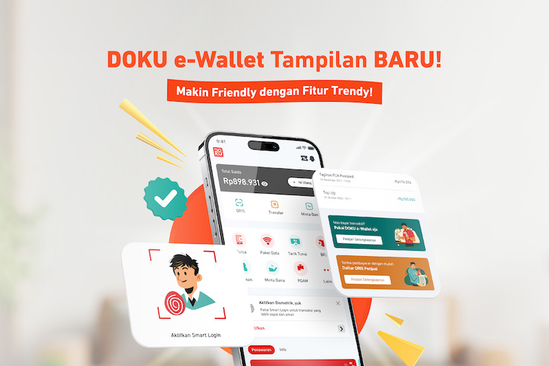DOKU e-Wallet new skin