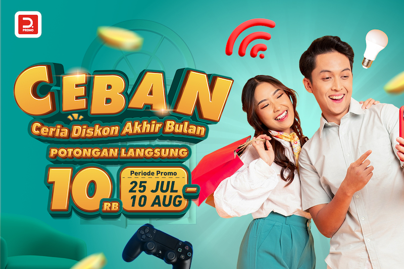 CEBAN: Ceria Diskon Akhir Bulan Juli