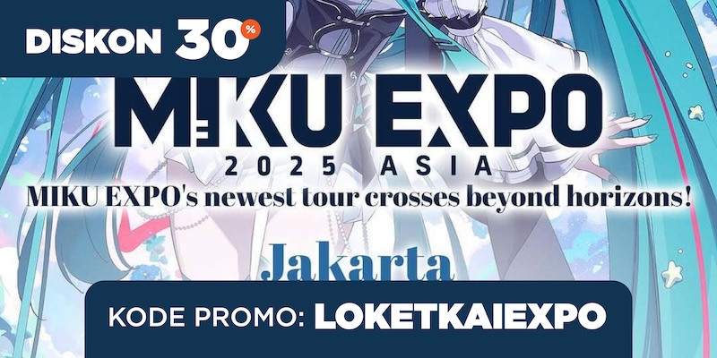 Miku Lovers Merapat! Tiket HATSUNE MIKU EXPO 2025 ASIA Lagi Diskon!