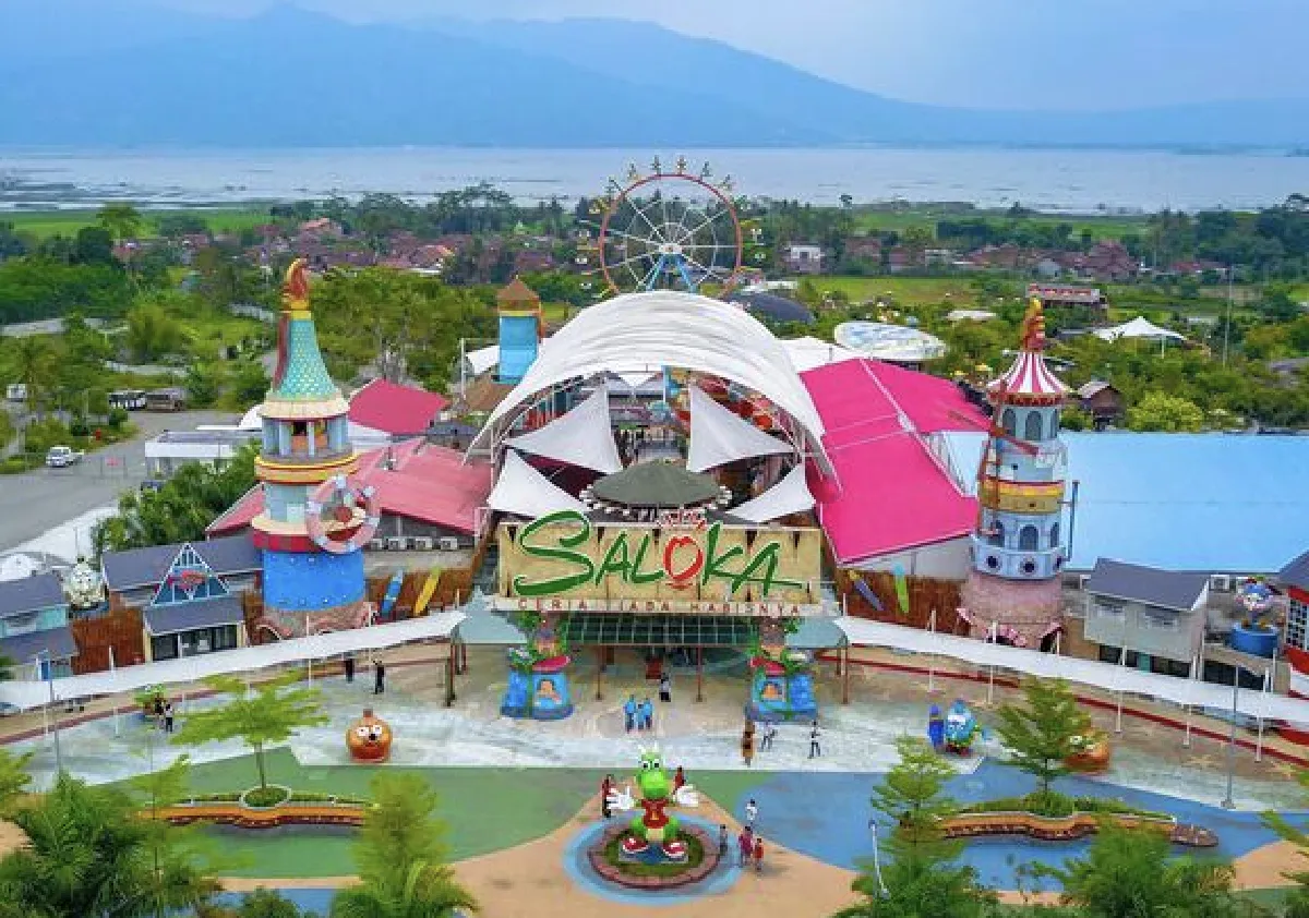 Saloka Park Lagi Kasih Diskon! Taman Rekreasi Lengkap dan Seru Buat Si Kecil