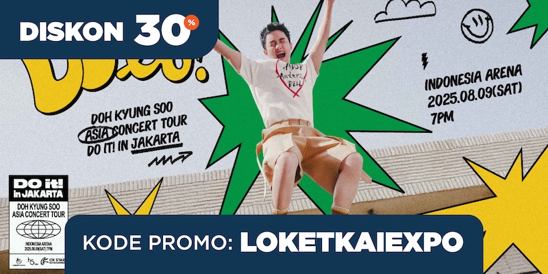 Diskon Spesial untuk Tiket Konser Doh Kyungsoo di Jakarta! 