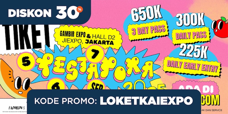 Promo Diskon Tiket Pestapora 2025 Sudah Dimulai